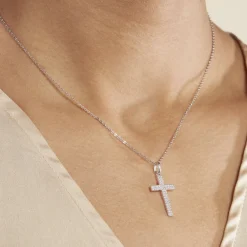 Marc Orian Colliers Fantaisie|Colliers > Collier Carola Argent Blanc Oxyde De Zirconium