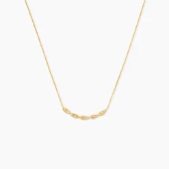 Marc Orian Colliers|Colliers Avec Pierres > Collier Carolyne Or Jaune Oxyde De Zirconium