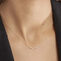 Marc Orian Colliers|Colliers Avec Pierres > Collier Carolyne Or Jaune Oxyde De Zirconium