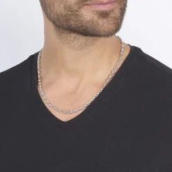 Marc Orian Colliers|Colliers Argent > Collier Carrus Argent Blanc