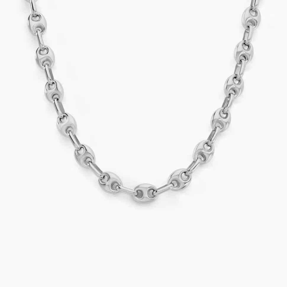 Collier Carrus Argent Blanc