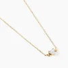 Marc Orian Colliers|Colliers Cœur > Collier Chaim Or Jaune Oxyde