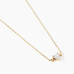 Marc Orian Colliers|Colliers Cœur > Collier Chaim Or Jaune Oxyde