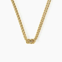 Marc Orian Colliers Fantaisie|Colliers > Collier Charleen Acier Jaune