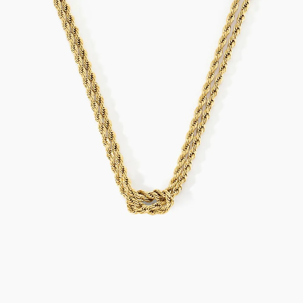 Marc Orian Colliers Fantaisie|Colliers > Collier Charleen Acier Jaune