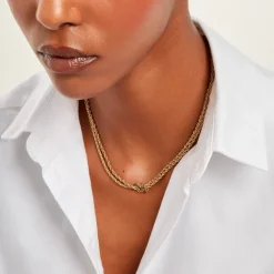 Marc Orian Colliers Fantaisie|Colliers > Collier Charleen Acier Jaune
