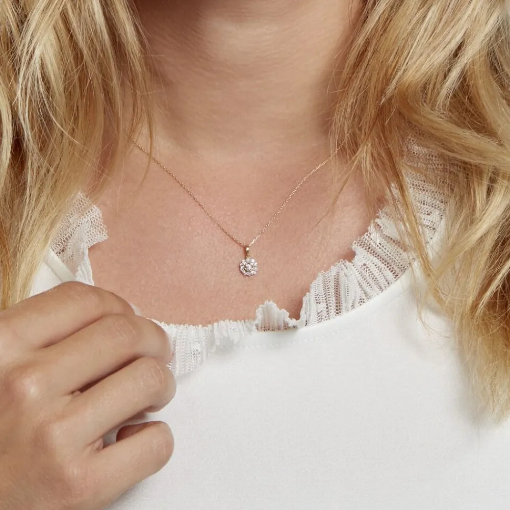 Marc Orian Colliers Diamant|Colliers > Collier Charletta Or Jaune Diamant