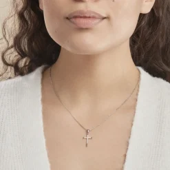 Marc Orian Colliers Fantaisie|Colliers > Collier Chirsta Argent Blanc Oxyde De Zirconium