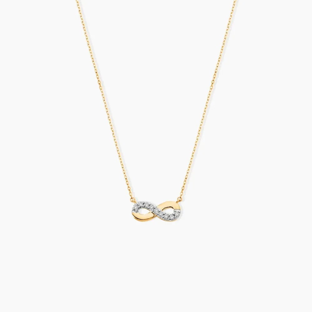 Marc Orian Colliers Diamant|Colliers > Collier Chlothilde Or Jaune Diamant