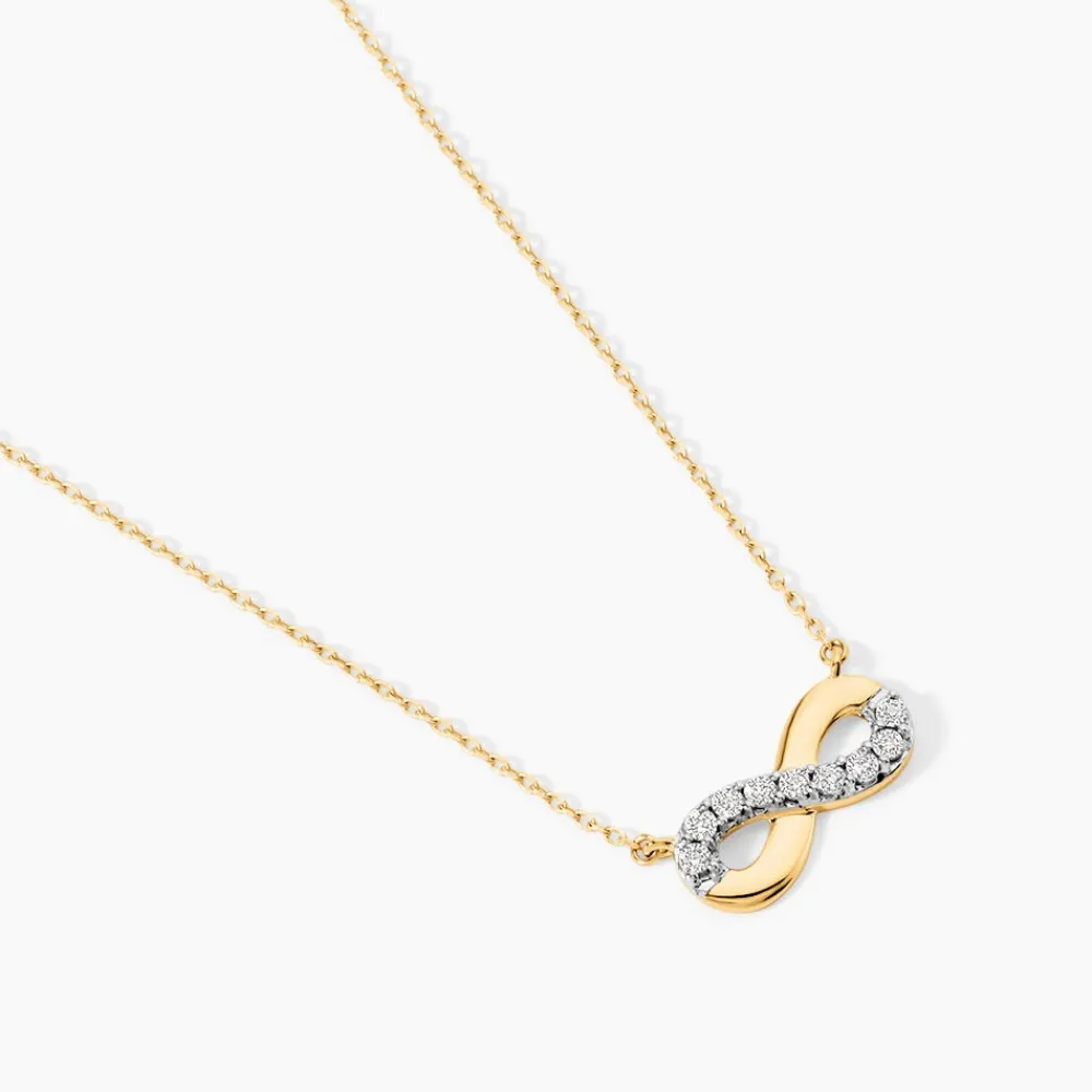 Marc Orian Colliers Diamant|Colliers > Collier Chlothilde Or Jaune Diamant