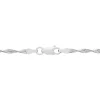 Marc Orian Colliers|Colliers Argent > Collier Ciana Torsade Diamante Argent Blanc