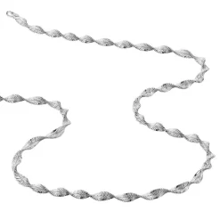 Marc Orian Colliers Fantaisie|Colliers > Collier Ciana Torsade Diamante Argent Blanc