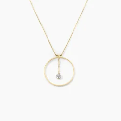 Marc Orian Colliers Diamant|Colliers > Collier Circlea Or Jaune Diamant