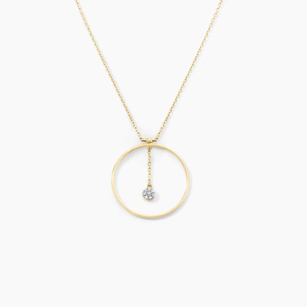 Marc Orian Colliers Diamant|Colliers > Collier Circlea Or Jaune Diamant