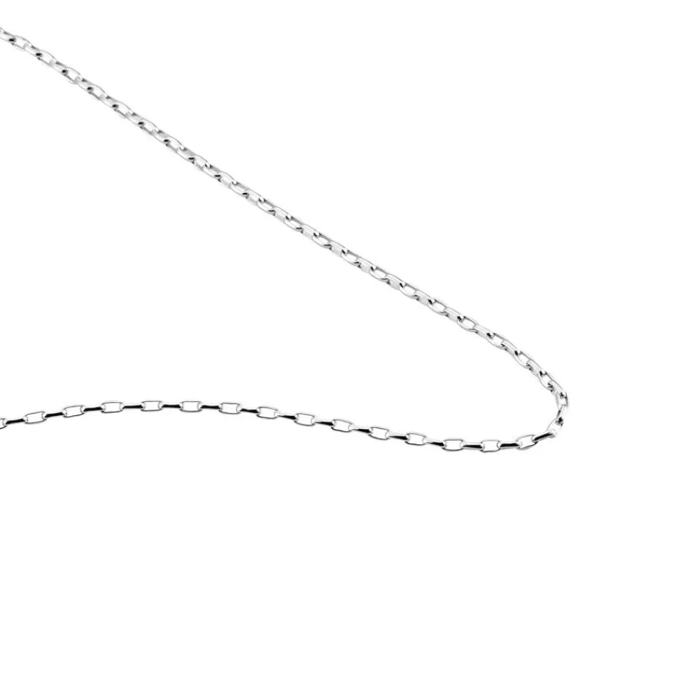 Marc Orian Colliers Fantaisie|Colliers > Collier Claudine Maille Forcat Argent Blanc