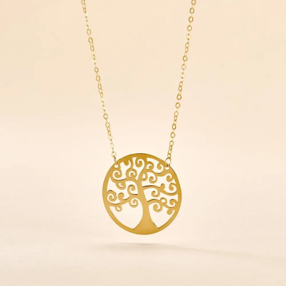 Marc Orian Colliers Arbre De Vie|Colliers > Collier Clemenca Or Jaune