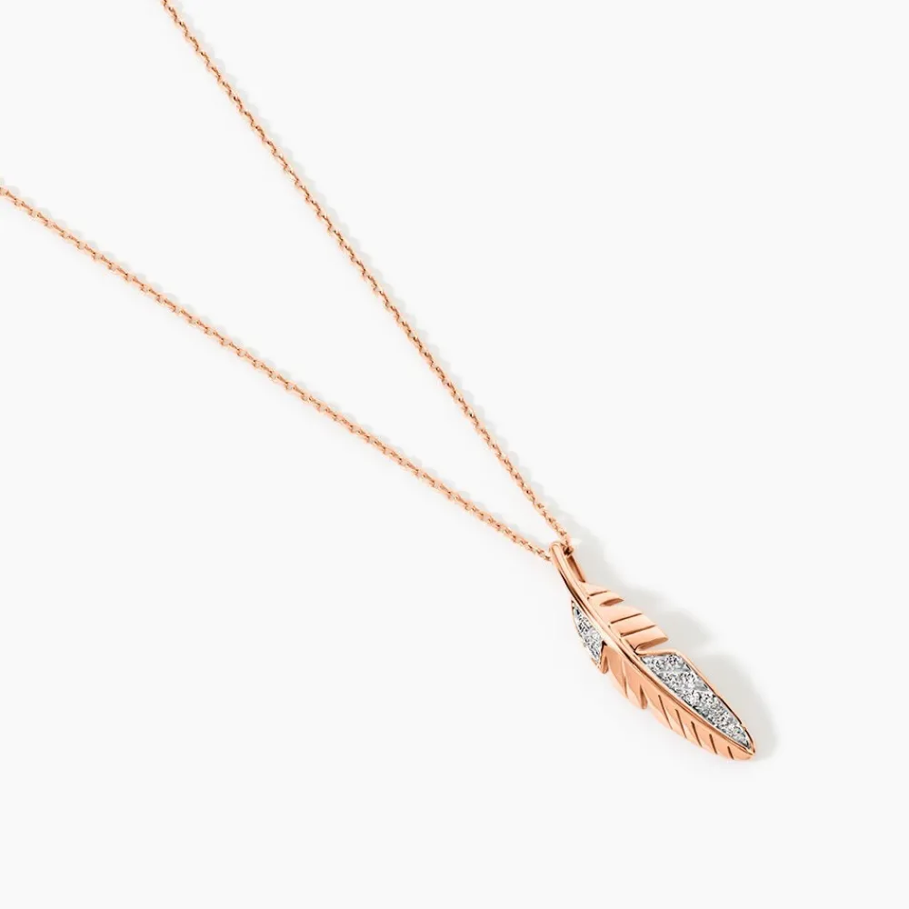 Marc Orian Colliers Diamant|Colliers > Collier Clodie Or Rose Diamant
