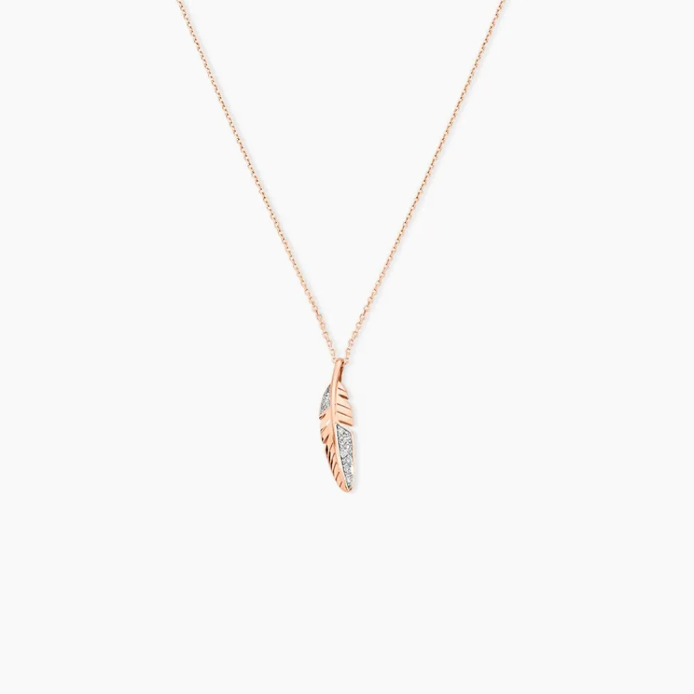 Marc Orian Colliers Diamant|Colliers > Collier Clodie Or Rose Diamant