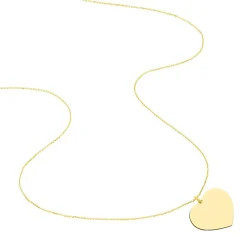 Marc Orian Colliers Cœur|Colliers > Collier Coeur Gravable Or Jaune