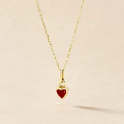 Marc Orian Colliers|Colliers Cœur > Collier Coralie Coeur Or Jaune