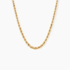 Marc Orian Colliers|Chaines Femme > Collier Cordelia Danilo Maille Corde Or Jaune