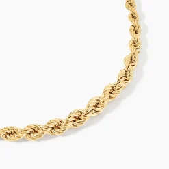 Marc Orian Colliers|Bijoux Femme > Collier Cordelia Danilo Maille Corde Or Jaune