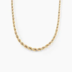Marc Orian Colliers|Chaines Femme > Collier Cordelia Danilo Maille Corde Et Venitienne