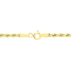 Collier Cordelia Maille Corde Or Jaune