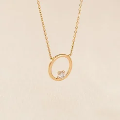 Marc Orian Colliers Diamant|Colliers > Collier Cornioa Or Jaune Diamant