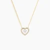 Marc Orian Colliers|Colliers Cœur > Collier Cortney Or Jaune Oxyde De Zirconium