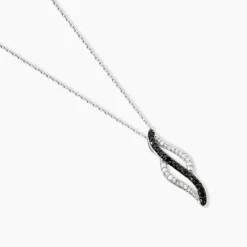 Marc Orian Colliers Diamant|Colliers > Collier Courbes Or Blanc Diamant
