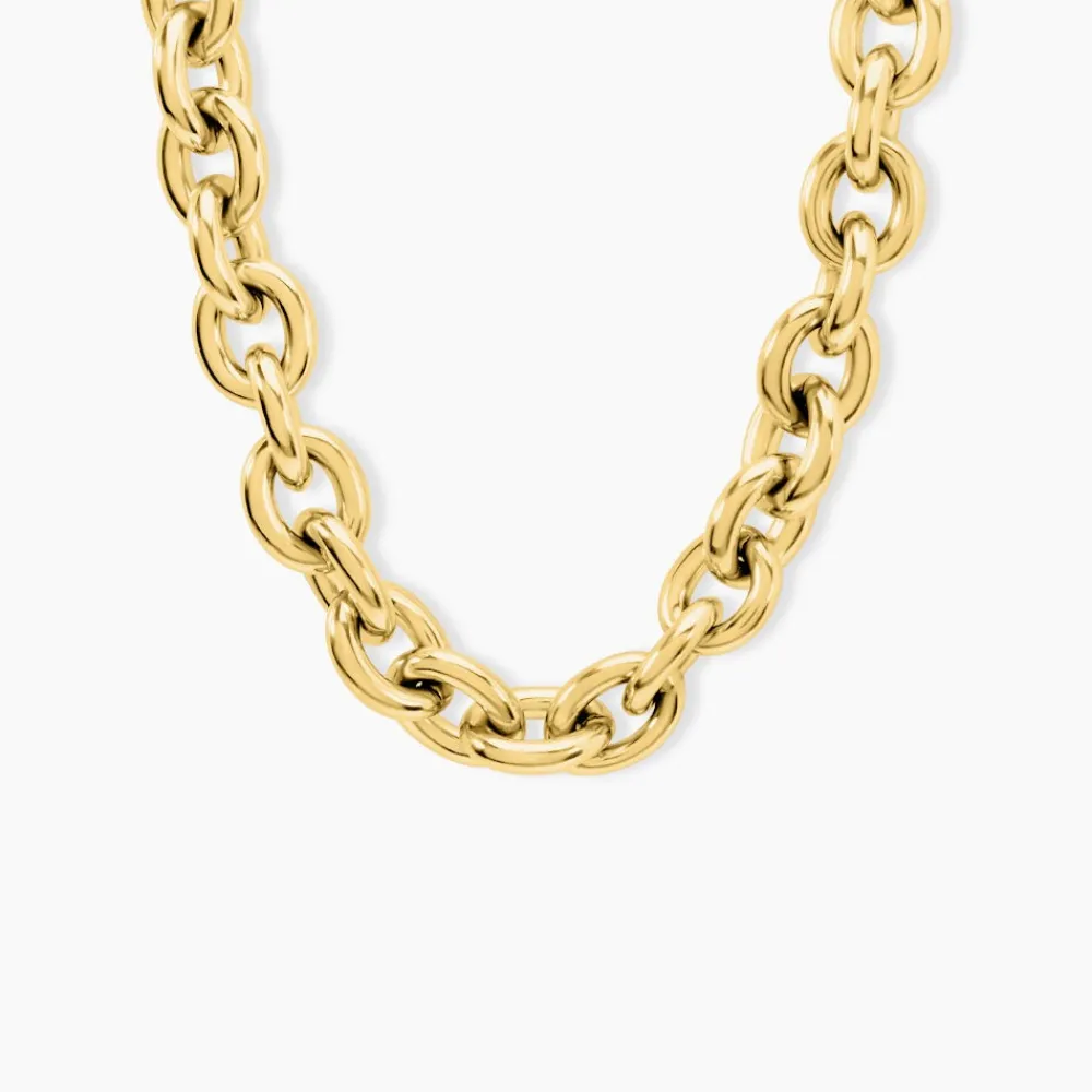 Marc Orian Colliers Fantaisie|Colliers > Collier Dafnie Acier Jaune