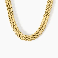 Marc Orian Colliers Fantaisie|Colliers > Collier Dafnie Acier Jaune