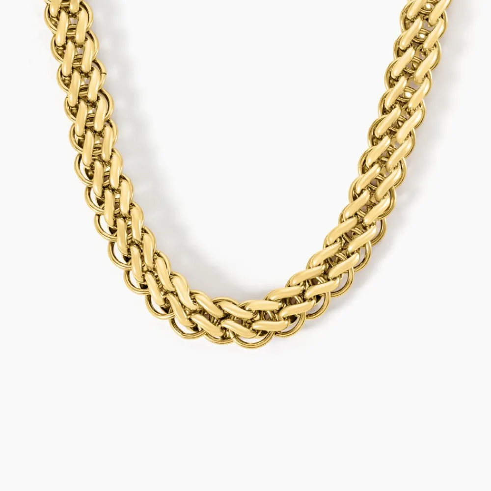 Marc Orian Colliers Fantaisie|Colliers > Collier Dafnie Acier Jaune