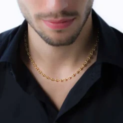 Marc Orian Colliers|Bijoux Femme > Collier Dami Maille Grain De Cafe Or Jaune