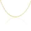 Collier Danae Plaquette Or Bicolore
