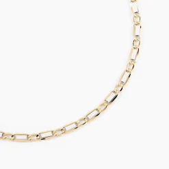 Marc Orian Colliers|Chaines Homme > Collier Danae Plaquette Or Bicolore