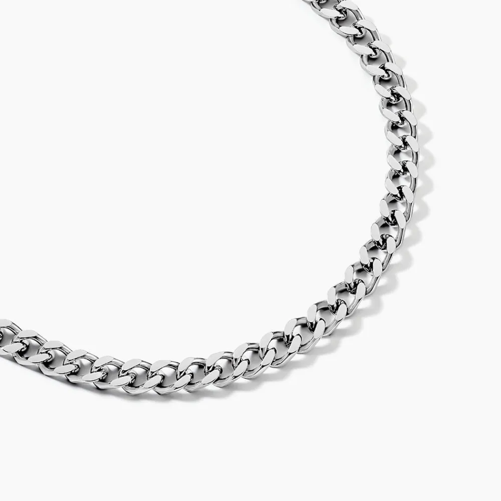 Marc Orian Colliers Fantaisie|Colliers > Collier Daniel Acier Blanc