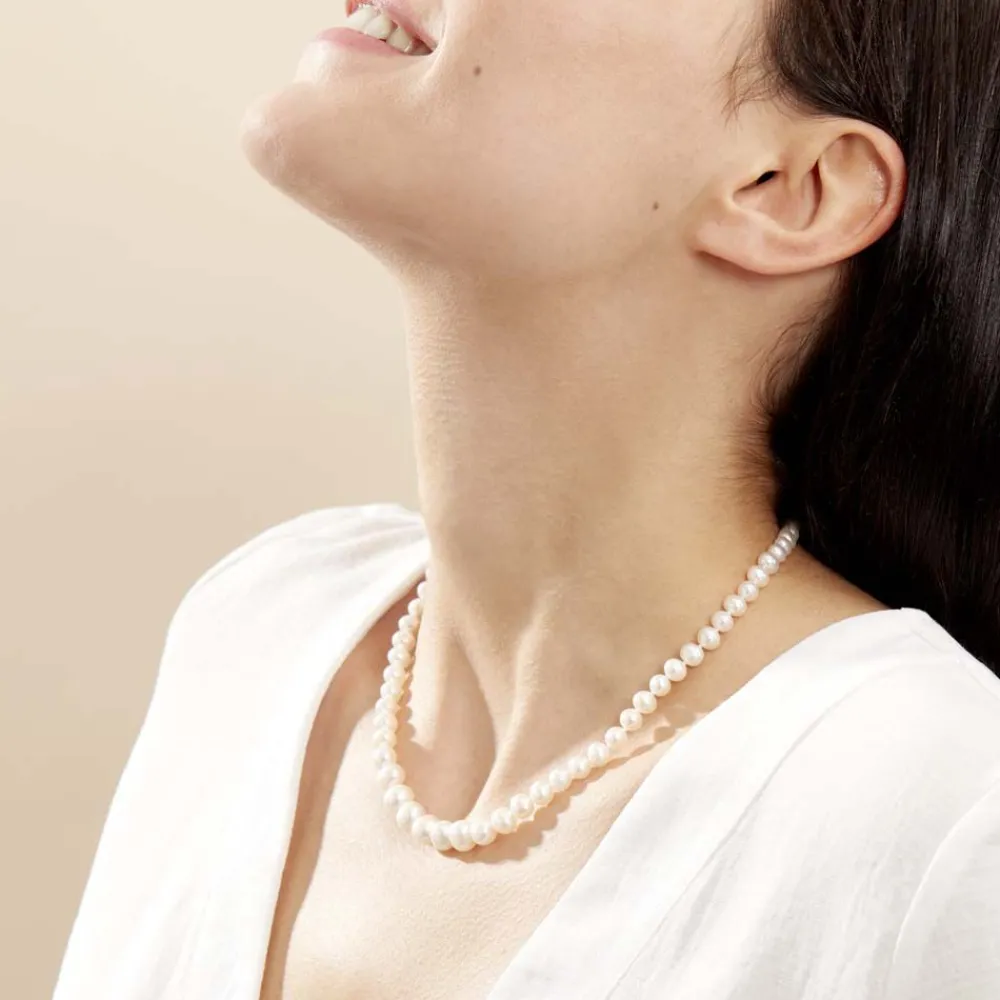 Marc Orian Colliers|Colliers Avec Pierres > Collier Danilo Baroque Or Jaune Perle De Culture