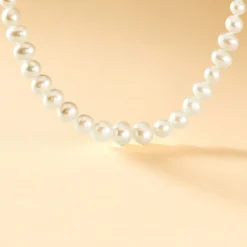 Marc Orian Colliers|Colliers Avec Pierres > Collier Danilo Baroque Or Jaune Perle De Culture