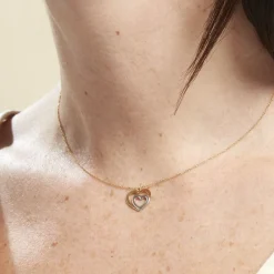 Marc Orian Colliers Cœur|Colliers > Collier Datura Or Bicolore