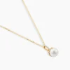 Marc Orian Parures De Mariage|Colliers > Collier Delight Or Jaune Perle De Culture Oxyde De Zirconium