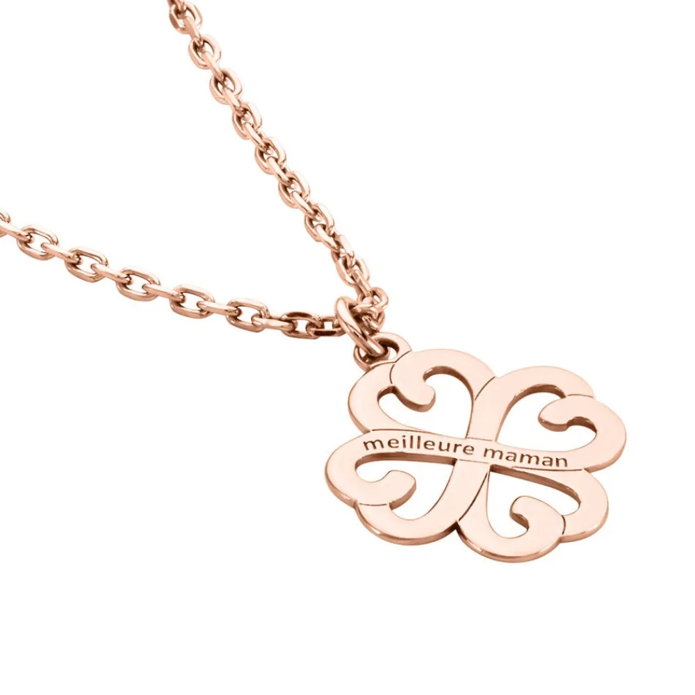 Marc Orian Colliers Fantaisie|Colliers > Collier Delmira Argent Rose