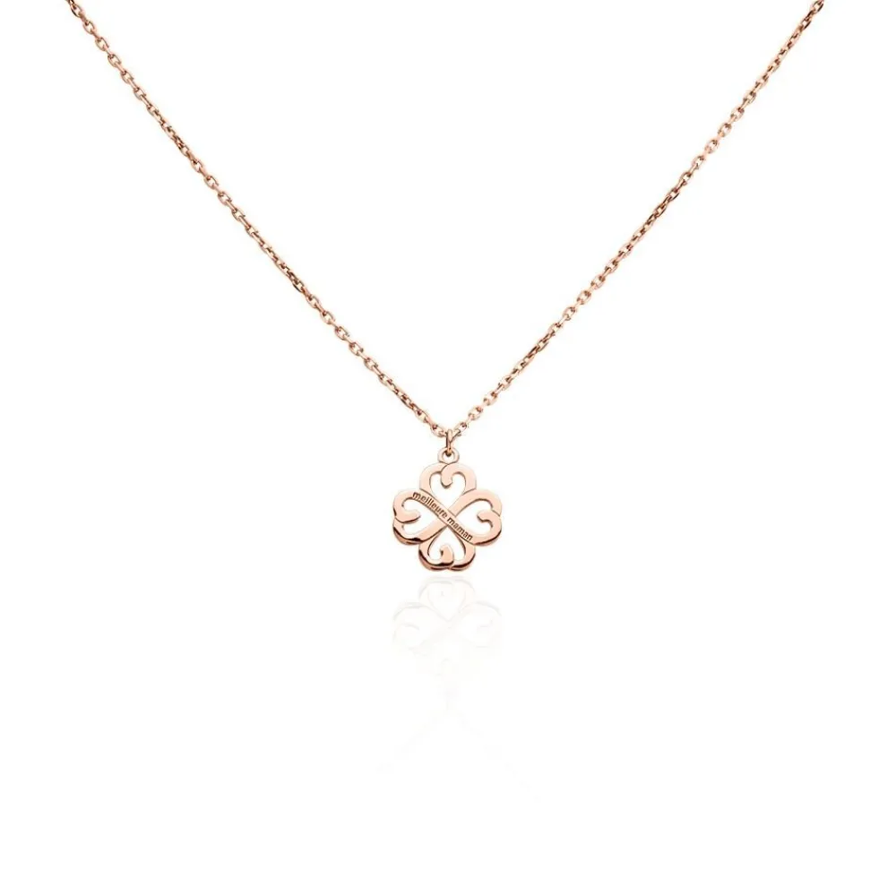 Marc Orian Colliers Fantaisie|Colliers > Collier Delmira Argent Rose