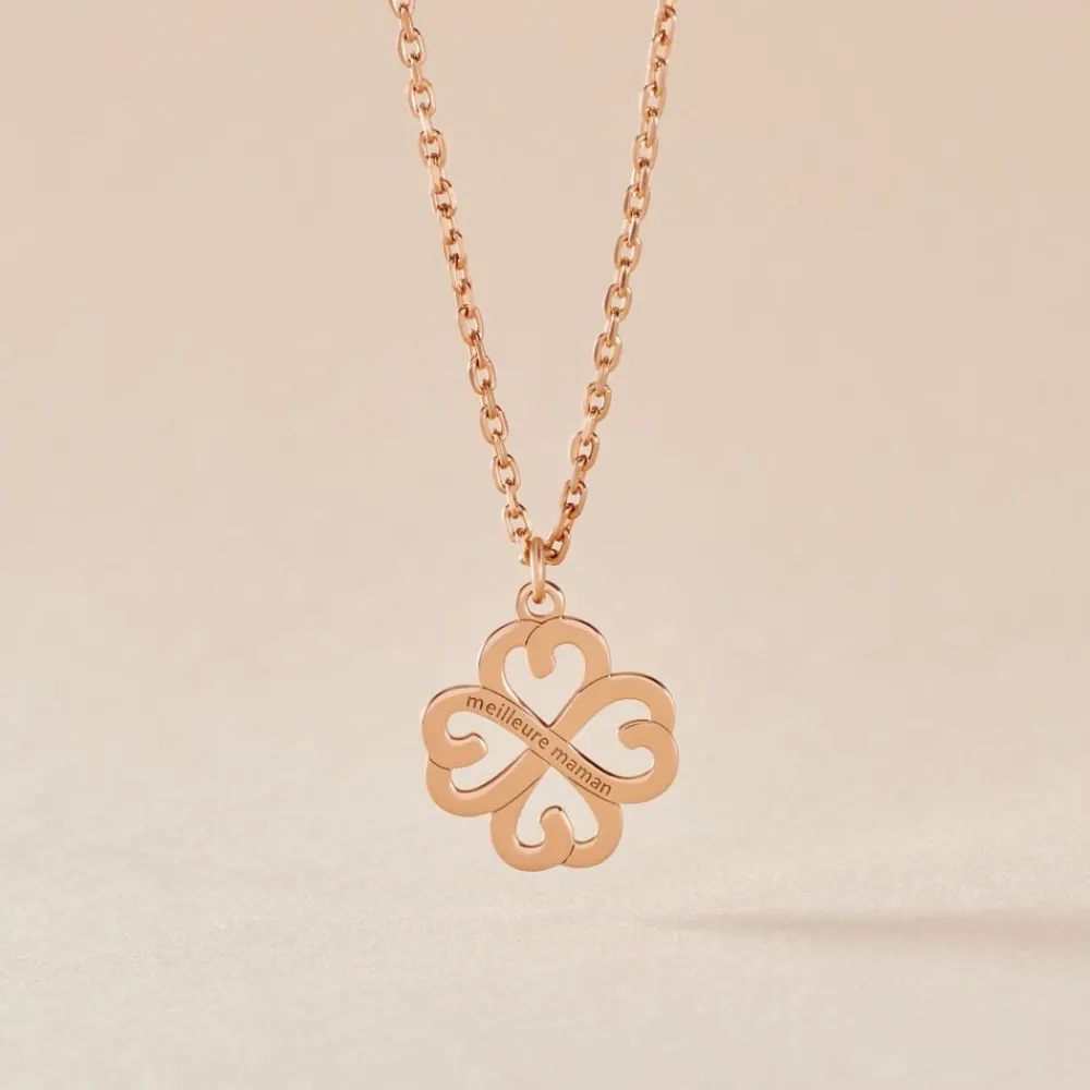 Marc Orian Colliers Fantaisie|Colliers > Collier Delmira Argent Rose