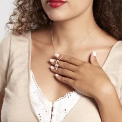 Marc Orian Colliers Fantaisie|Colliers > Collier Deniz Argent Blanc Perle De Culture Et Oxyde De Zirconium