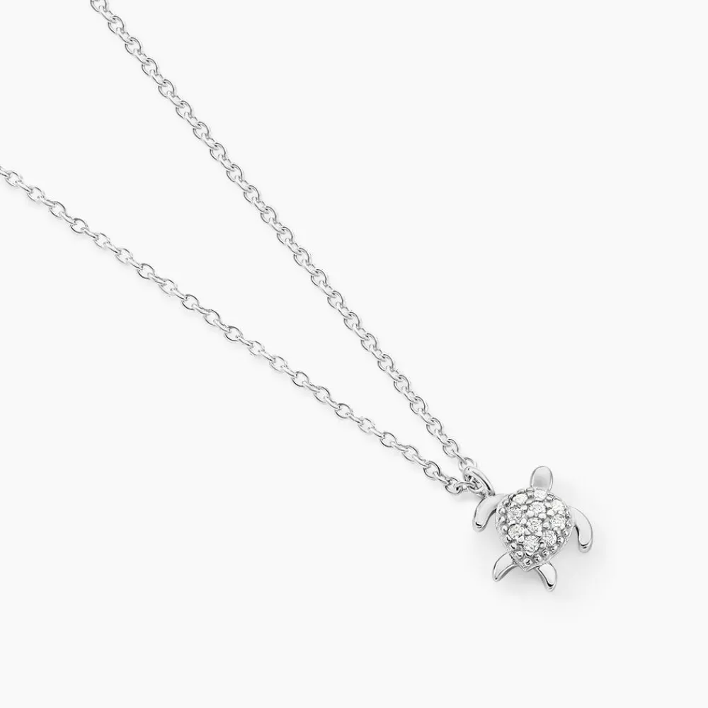 Marc Orian Colliers Fantaisie|Colliers > Collier Desert De Zirconium argent blanc oxyde
