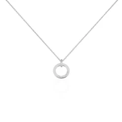 Collier Desirat Argent Blanc Oxyde De Zirconium