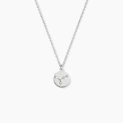 Collier Despina Argent Blanc Oxyde De Zirconium