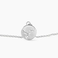 Collier Despina Argent Blanc Oxyde De Zirconium